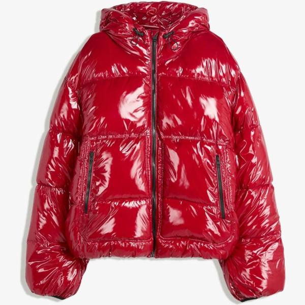 chaquetas Bershka blanco