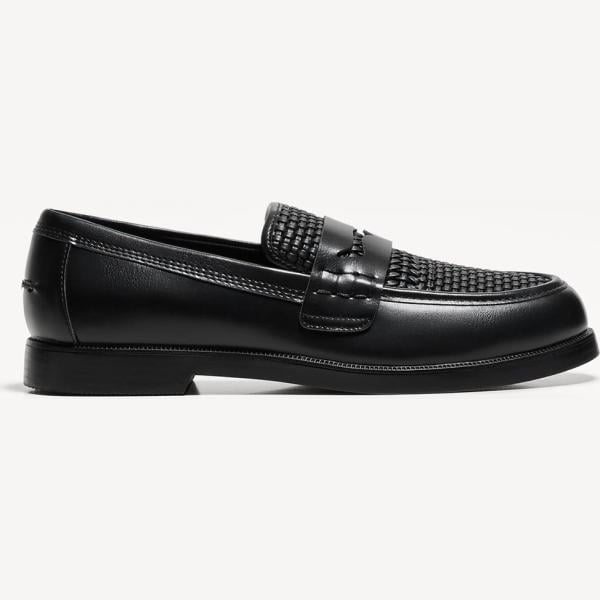 zapatos con cordones Bershka blanco