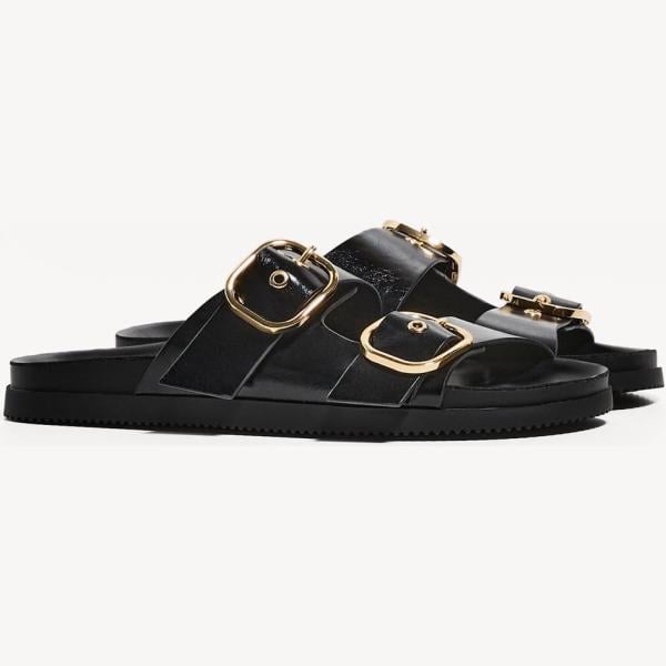 sandalias Bershka blanco