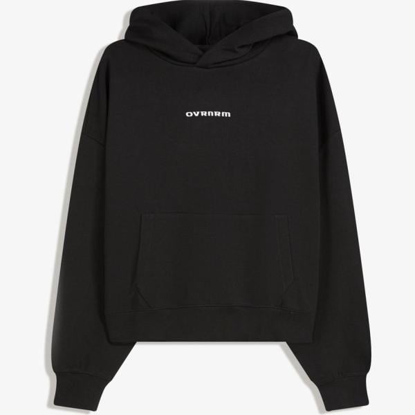 sudaderas con capucha Bershka negro con diseños