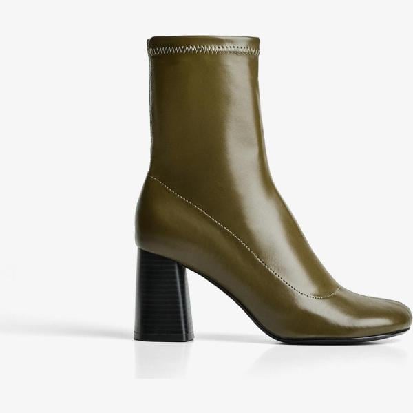 botines Bershka blanco