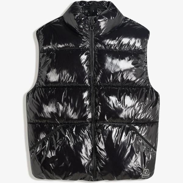 chalecos Bershka negro