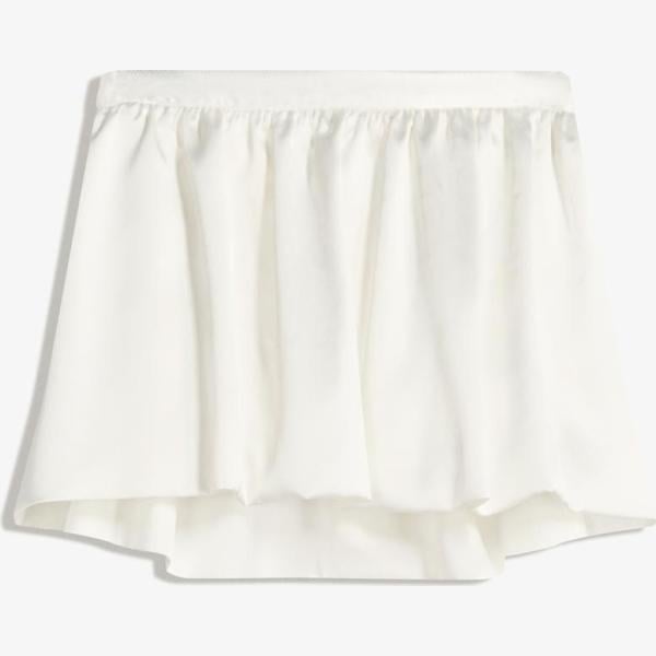 faldas Bershka blanco