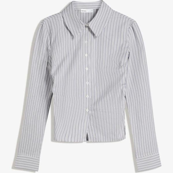 camisas Bershka gris