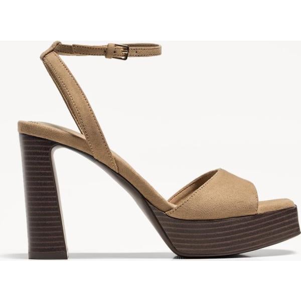 sandalias Bershka blanco
