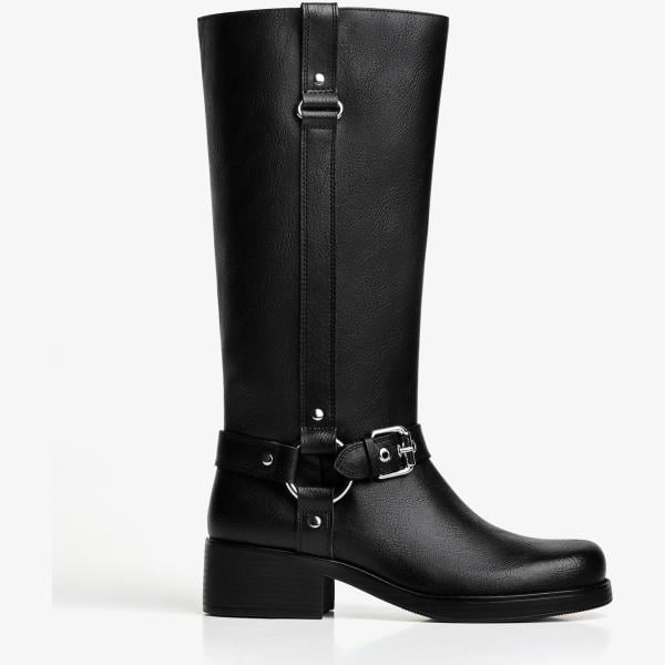 botas Bershka negro