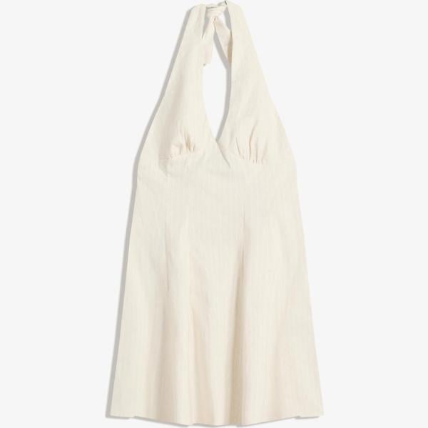 vestidos cortos Bershka blanco