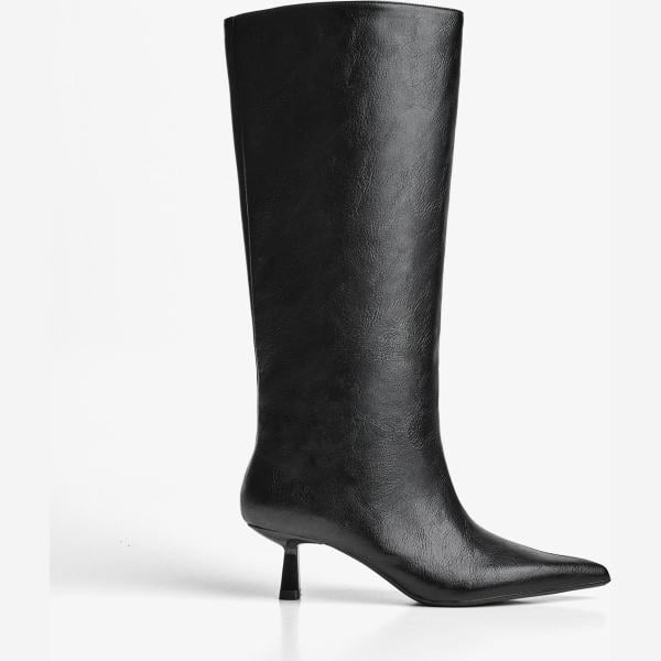 botas Bershka negro