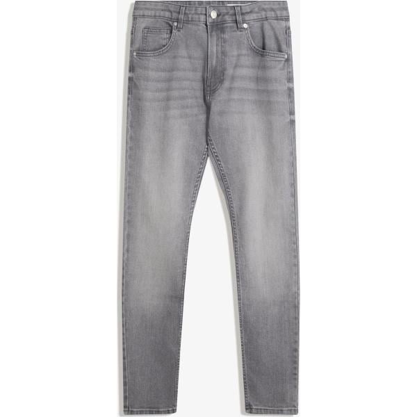 vaqueros pitillo Bershka gris