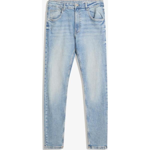 vaqueros pitillo Bershka azul