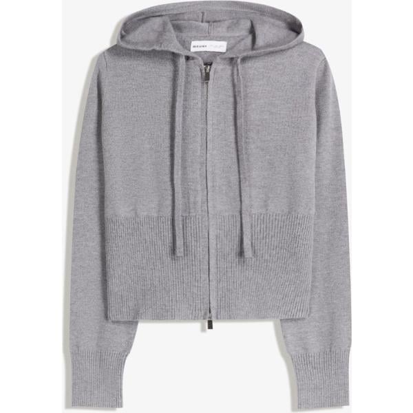 sudaderas con capucha Bershka gris