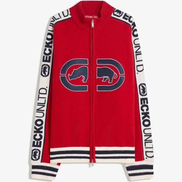 chaquetas Bershka rojo
