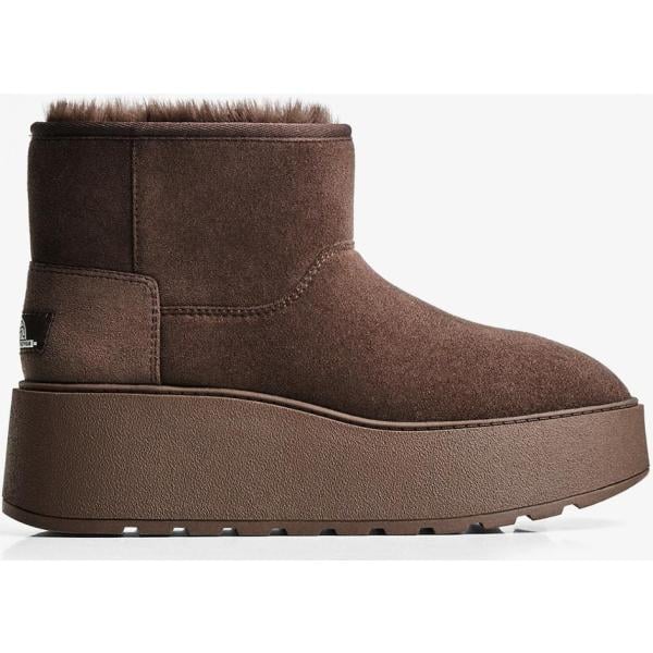 botines Bershka marrón