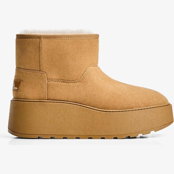 botines Bershka marrón