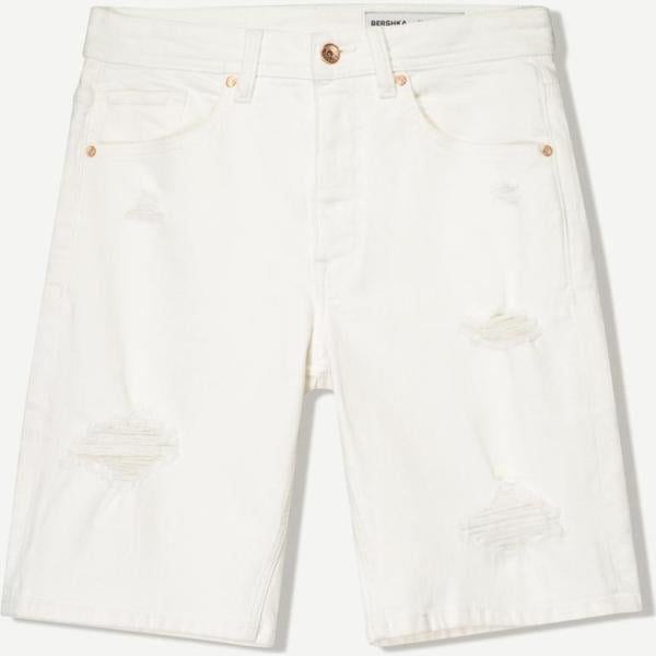 bermudas Bershka blanco