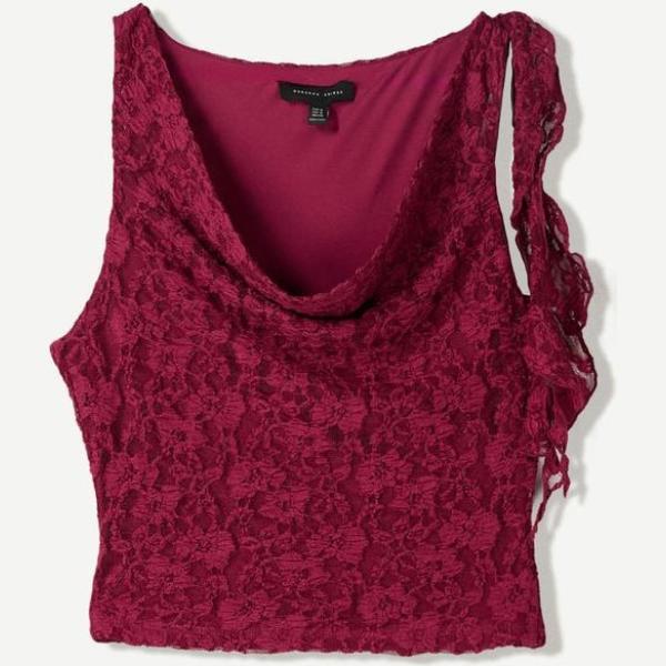 top Bershka blanco