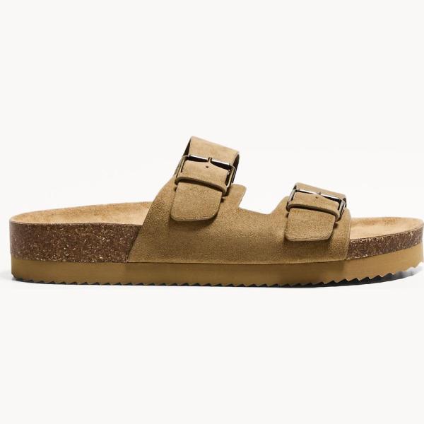 sandalias Bershka blanco