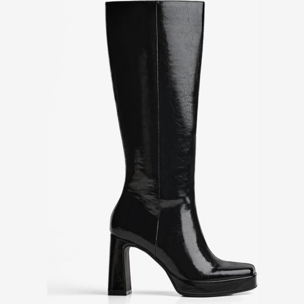 botas Bershka negro