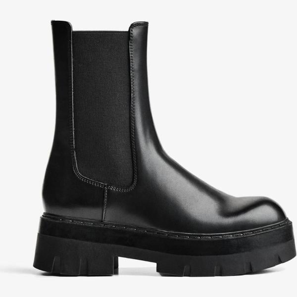 botines Bershka blanco