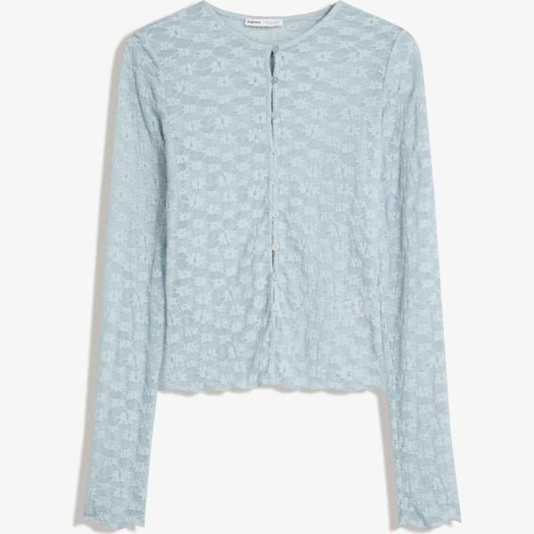 cárdigans Bershka blanco