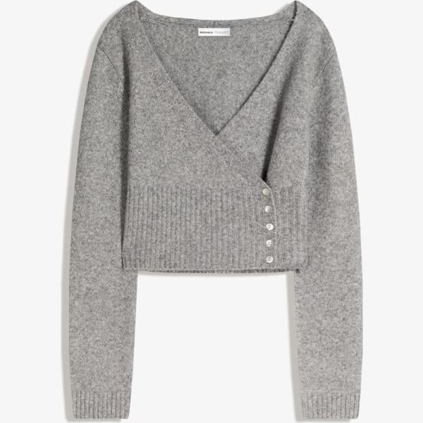 cárdigans Bershka blanco