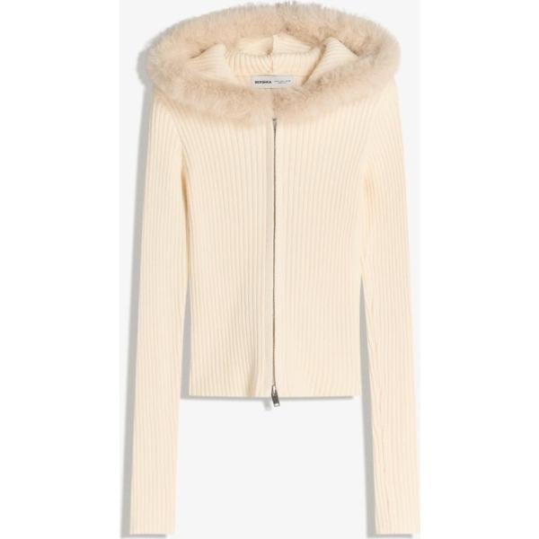 cárdigans Bershka blanco