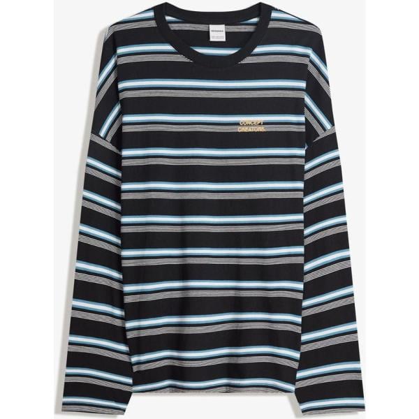 camiseta Bershka negro