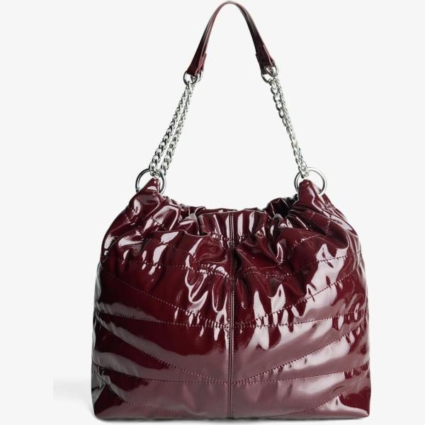 bolsos saco Bershka blanco