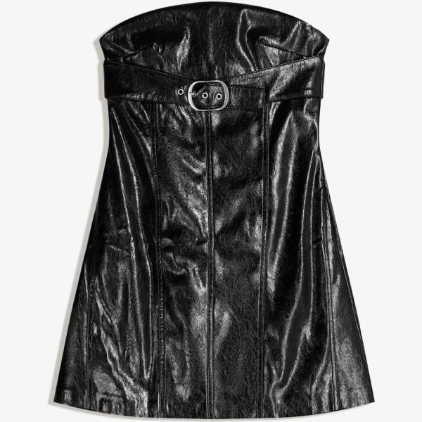 vestidos cortos Bershka negro