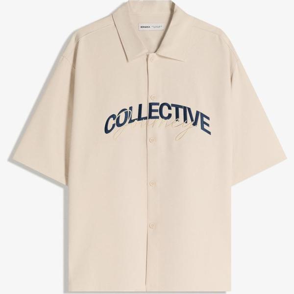 camisas Bershka blanco