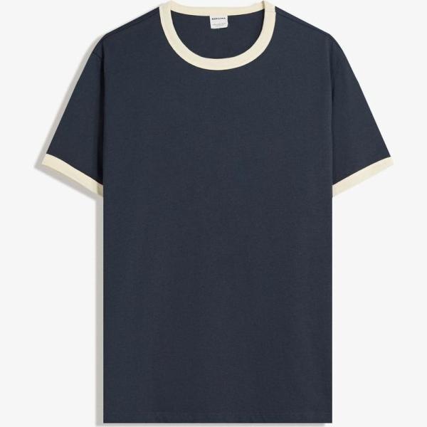 camiseta Bershka blanco