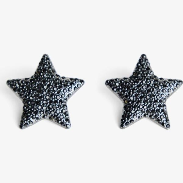 pendientes Bershka blanco