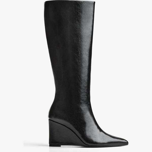 botas Bershka negro
