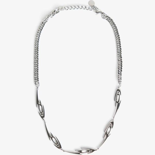 collares Bershka blanco