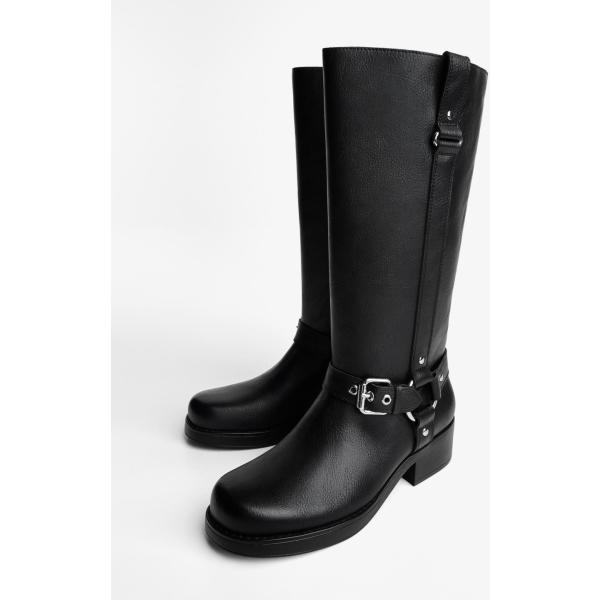 botas Bershka blanco