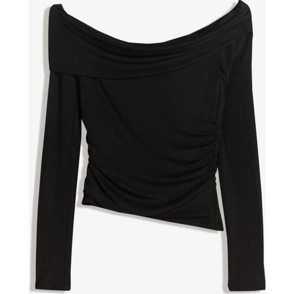 top Bershka blanco