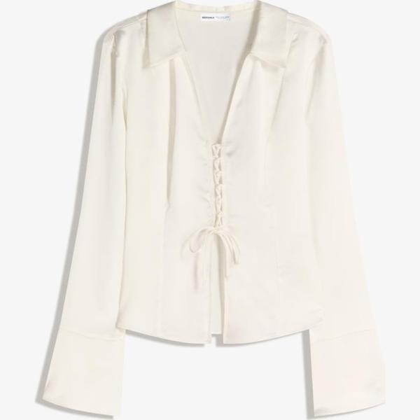camisas Bershka blanco