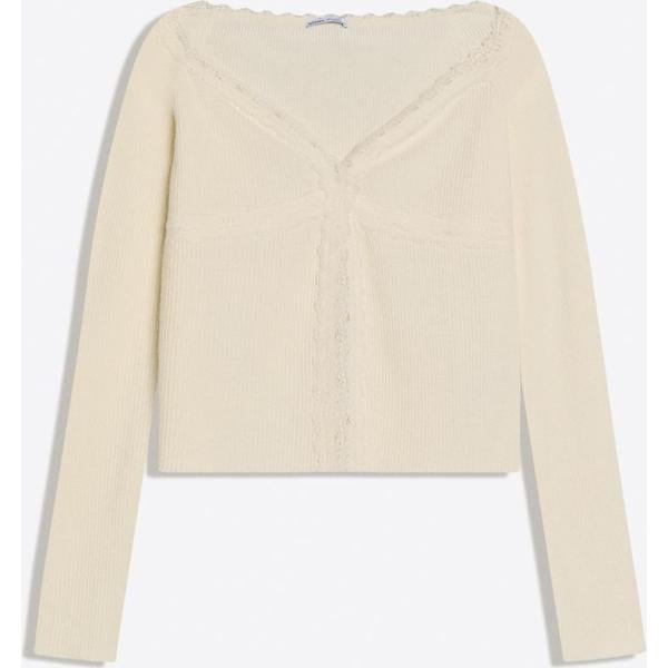 camiseta Bershka blanco