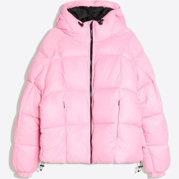 chaquetas Bershka blanco con diseños