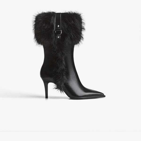 botines Bershka blanco