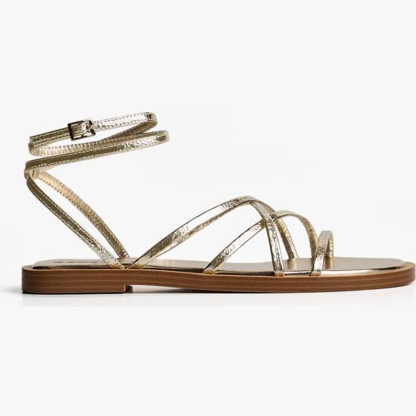 sandalias Bershka blanco