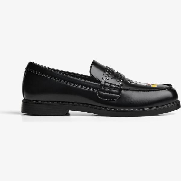 zapatos con cordones Bershka blanco