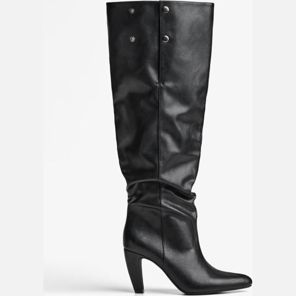 botas Bershka negro