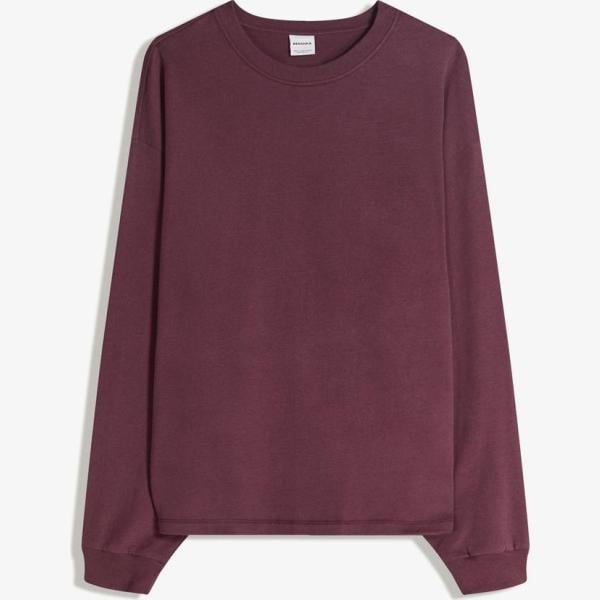 camiseta Bershka marrón