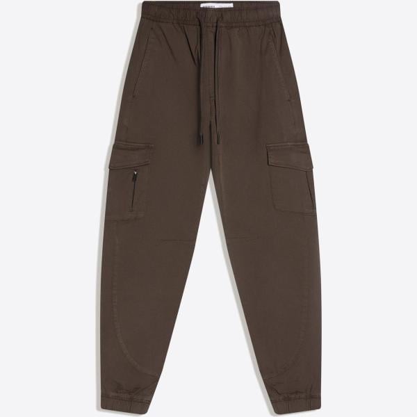pantalones cargo Bershka marrón