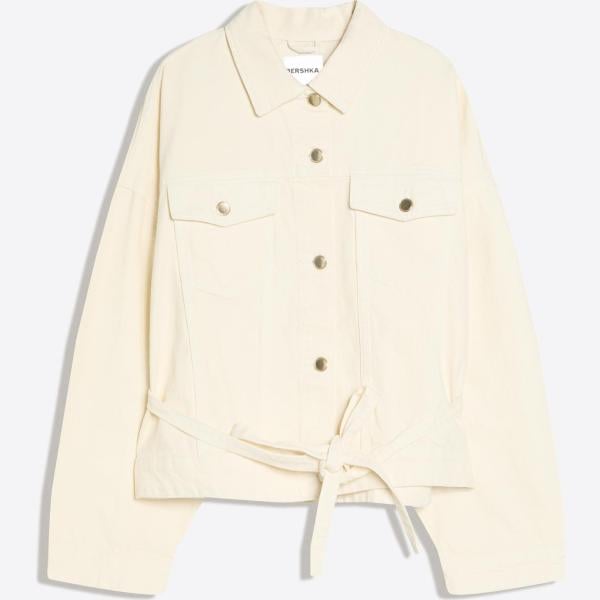 blazers Bershka blanco