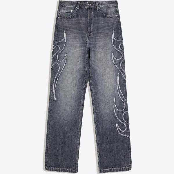 vaqueros Bershka azul