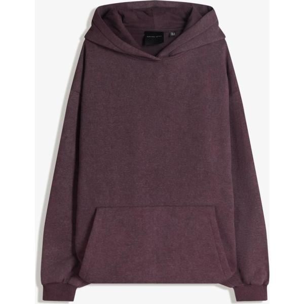sudaderas con capucha Bershka marrón