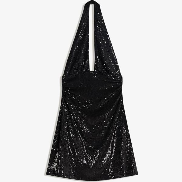 vestidos cortos Bershka negro