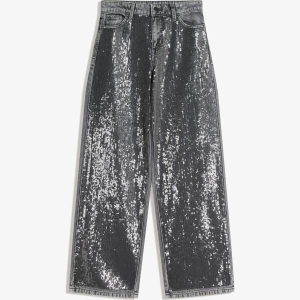 pantalones Bershka blanco